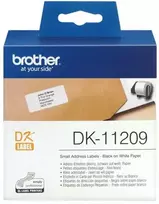Brother Brolis | DK-11209 Mažos adresų etiketės | Baltas | DK | 29 mm x 62 mm