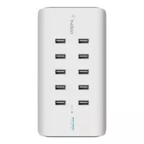 Belkin Rockstar 10 prievadų USB įkroviklis. stotis, 120W B2B139vf