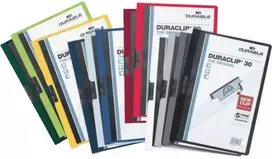Aplankas dokumentams su spaustuku DURABLE DURACLIP® 60, A4