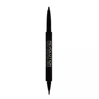 Revolution Make Up Dvipusis akių kontūras Makeup Revolution London Awesome Dual Akių apvadas Kohl and Flick 1.18 g