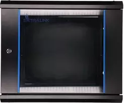 EXTRALINK 9U 600X600 19" RACK CABINET Juodas