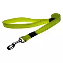 Rogz pavadėlis atšvaitas šuniui Reflective HL06H Geltonas (plotis 2cm; ilgis 140cm)