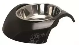 Rogz Luna Bowlz Juodas dubenėlis šuniui 160ml