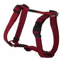 Rogz petnešos atšvaitas šuniui H-Harness Reflective SJ14C plotis 1,1cm apimtis 23-37cm
