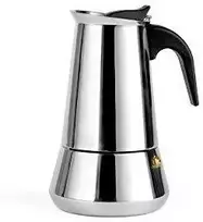 Zilverstad Leopold Vienna Espresso Maker Trevi plieno / 6 puodeliai LV113003