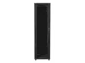 LANBERG FF01-8047-12B laisvai pastatomas stovas 19 išmontuojamas plokščias paketas 47U/800x1000mm juodas