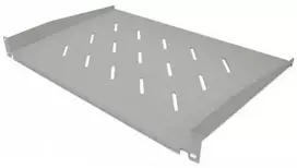 Intellinet 715096 lentyna 1U 350 mm 19" lentyna, 2 tvirtinimo taškai, perforuotas, rutulinis