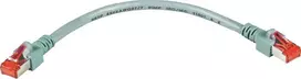 Efb Elektronik Patch kabelis (0.25m, S/FTP, CAT6, LSZH, pilkas)