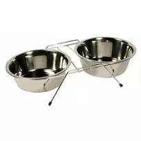 Rinaldo Franco Spa RECORD dubenėliai 2vnt su stovu metaliniai 23,5cm 2,8L
