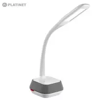 Platinet stalinė lempa su garsiakalbiu ir USB įkrovikliu PDLM6U 18W (44126)