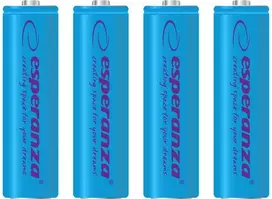 Esperanza AA / R6 mėlyna baterija 2000mAh 4 vnt.
