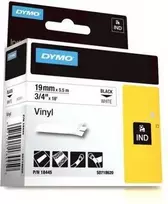 Dymo juosta Rhino balta 18445 (S0718620) spausdinti juoda