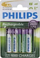 Philips Multilife AA / R6 baterija 2600mAh 4 vnt.