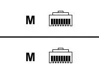 „Cisco Crossover RJ45 – RJ45 3m“ (CAB-ETHXOVER=)