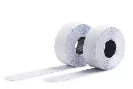 Avery Rulonėlyje kainų etiketės dvieiliui ženklintuvui; visam laikui; 1200 etikečių / ritinys; 10 ritinių/pak.; 16 x 26 mm, balta