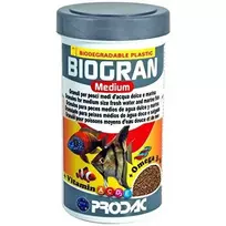 Prodac Biogran Medium vidutinės granulės visų rūšių vidutinio dydžio žuvims 100ml 45g