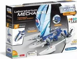 Clementoni Statybinis rinkinys Mechanikos laboratorija Trimaranas ir vandens motociklas
