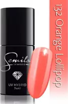 Semilac 132 Oranžinis Ledinukas 7ml