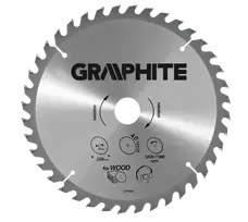 Graphite Diskinio pjūklo diskas, Widia, 315 x 30 mm, 40 dantų