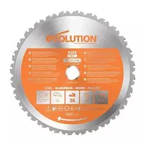 Pjovimo diskas Evolution EVO-255-MULTI; 255x25,4 mm; Z28