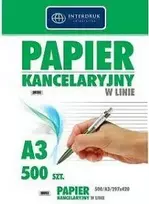 Interdruk Kanceliarijos popierius eilutėje A3 / 500 lapai