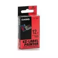Casio XR-12RD1 etiketė spausdinimui Juoda, Raudona