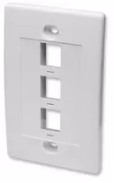 Intellinet 163309 Skydas paviršiuje montuojamam lizdui 3x Keystone