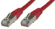 MicroConnect 1.5m Cat6 FTP - 1.5 m - RJ-45 - RJ-45 - Raudona