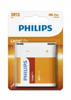 Philips baterija 3R12 Long Life - 1ks