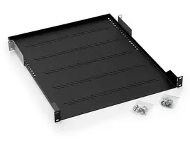 TRITON RAFT PERF 1U/550 MAX 40KG NEGRU (RAB-UP-550-A1)