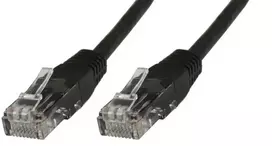 MicroConnect T / UTP CAT6 0,25m Juodas PVC (B- UTP60025S)