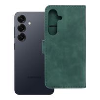 TENDER knygos dėklas telefonui SAMSUNG S25 žalias