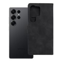 TENDER knygos dėklas telefonui SAMSUNG S25 Ultra juodas