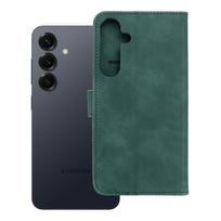 TENDER knygos dėklas telefonui SAMSUNG S25 Plus žalias