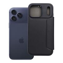 Dėklas telefonui Razor Book skirtas iPhone 17 Pro Max - juodas