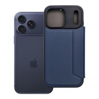 Dėklas telefonui Razor Book skirtas iPhone 17 Pro Max - mėlynas