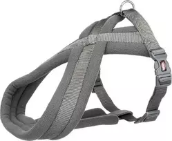 TRIXIE Premium touring petnešos, M 45-80cm/25mm, grafito