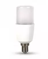Bikuvalt 9W LED lemputė V-TAC E14 SMD, T37, 2700K (šiltai balta)