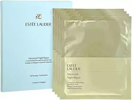 „Estee Lauder Advanced Night Repair“ atkuriamosios lakštinės veido kaukės naktinis rinkinys, 4 vnt.