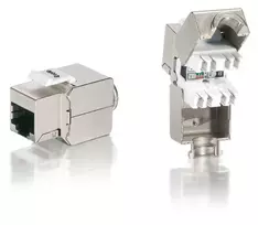 Įrenkite Keystone Jack Equip ekranuotą Cat.6A LSA jungčių rinkinį iš 8 - 767210