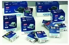 D1, prekės ženklo juosta, 19mm, juodas tekstas ant mėlynos juostos, 7m - 45806 DYMO / S0720860