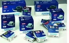 DYMO D1 Juostelė 9mm x 7m / juodas ant mėlynos (40916 / S0720710)