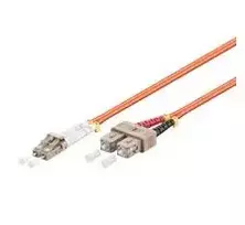 „MicroConnect Microconnect 2m LC-SC UPC LSZH optinis kabelis OM2 Oranžinė“