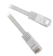 MicroConnect RJ-45 kt.6 3m Balta (V-UTP603W- FLAT)