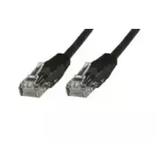 MicroConnect Pečkordas U / UTP CAT5E, 2m, Juoda (UTP502S)