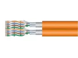 Equip 187332 oranžinis 1000 m Cat7 S/FTP (S-STP) tinklo kabelis