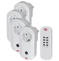 Brennenstuhl Comfort-Line 4 krypčių belaidžių jungiklių rinkinys RC CE1 4001, IP20