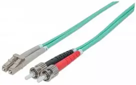 „Intellinet Network Solutions“ šviesolaidinis jungiamasis laidas OM3 50/125 MM ST-LC Dupleksas 1 m (751117)