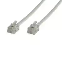 MicroConnect Moduliniai tiesios RJ12 6C / 6P 5m (MPK105)