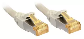 Tinklo Kabelis - LINDY RJ45 S/FTP LSZH Tinklo Kabelis, Cat.6A Jungtis, Cat.7 Raw, 1.5 m, Pilkas